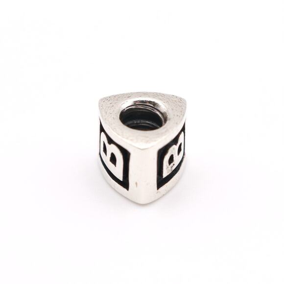 Authentic PANDORA ALPHA Letter Initial "B" Retired Charm- 790323B - Picture 9 of 9